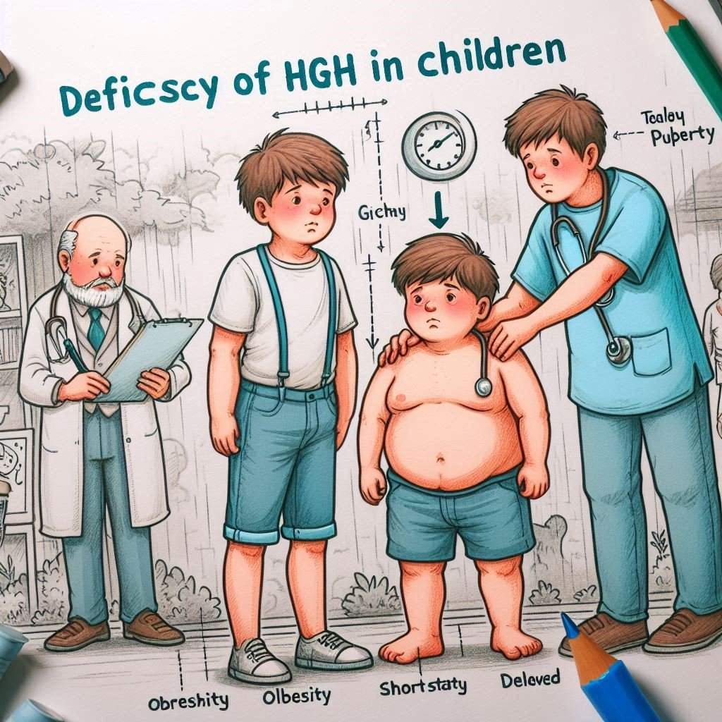 deficiancy of hgh in children